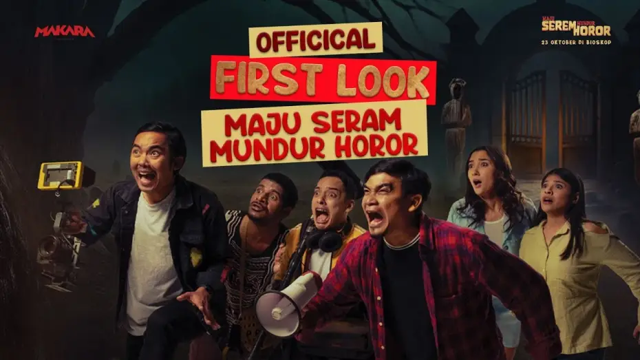 Wideo do filmu Maju Serem Mundur Horor — OFFICIAL FIRST LOOK | MAJU SEREM MUNDUR HOROR - DI BIOSKOP 23 OKTOBER 2025