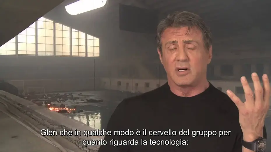 Wideo do filmu Niezniszczalni 3 — I Mercenari 3 - The Expendables: intervista a Sylvester Stallone (sottotitoli in italiano)