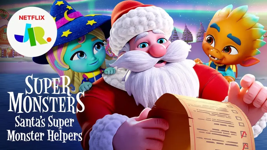 Wideo do filmu Super Monsters: Santa's Super Monster Helpers — Super Monsters: Santa’s Super Monster Helpers Trailer 🎅 Netflix Jr