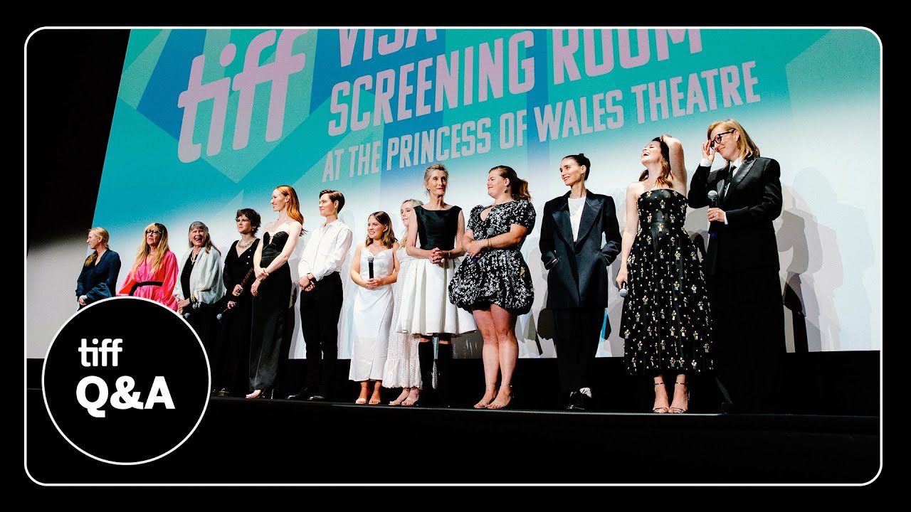 Wideo do filmu Głosy kobiet — WOMEN TALKING Q&A with Sarah Polley, Rooney Mara, Claire Foy, Jessie Buckley | TIFF 2022