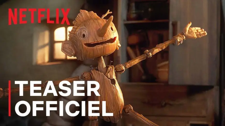 Wideo do filmu Guillermo del Toro: Pinokio — Teaser officiel VF