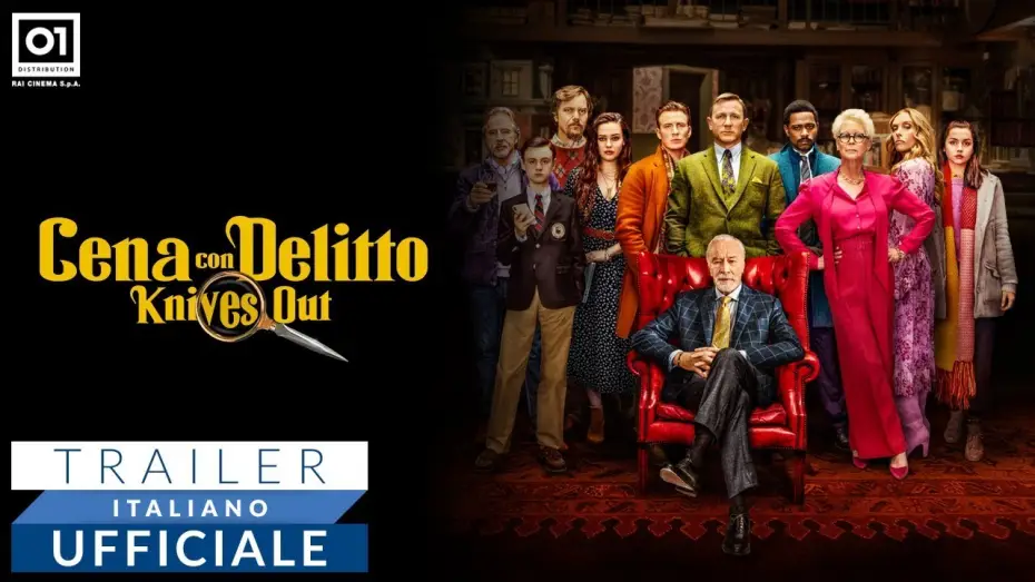Wideo do filmu Na noże — CENA CON DELITTO - KNIVES OUT (2019) - Nuovo Trailer Ufficiale HD