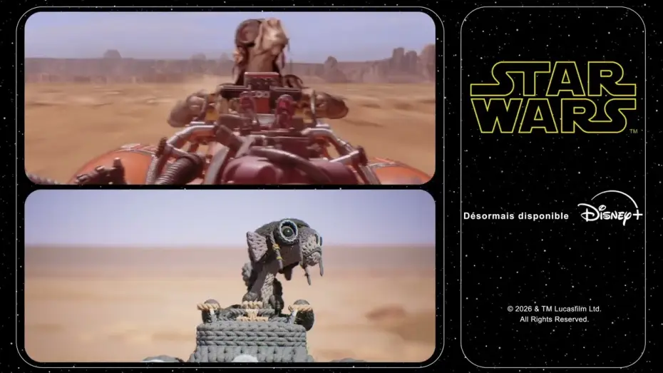 Wideo do filmu Gwiezdne wojny: Część I - Mroczne widmo — Boonta Eve Podrace | L'histoire originale célébrée | Star Wars