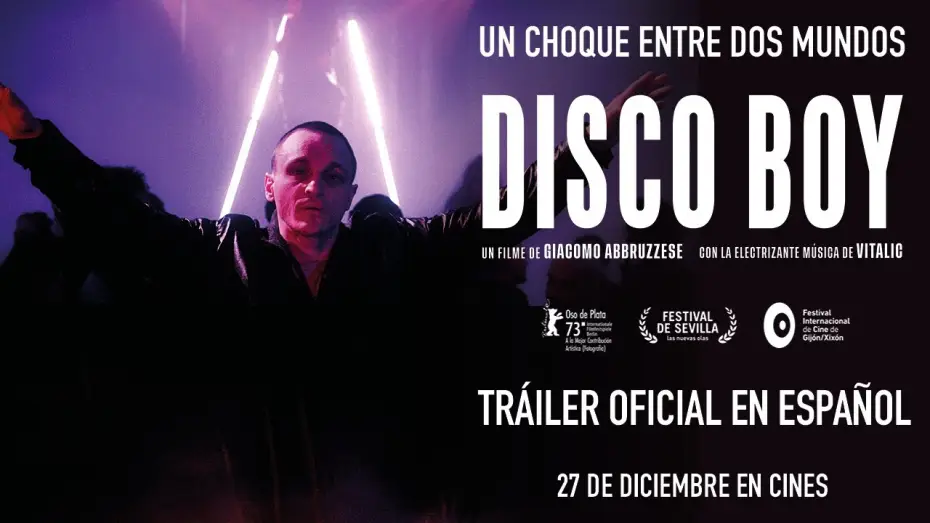 Wideo do filmu Disco Boy — DISCO BOY | Tráiler español HD