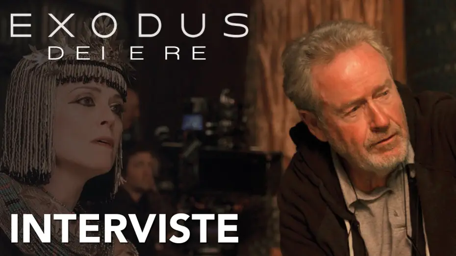 Wideo do filmu Exodus: Bogowie i królowie — Ridley Scott racconta Exodus: Dei e Re - Intervista | 20th Century Fox