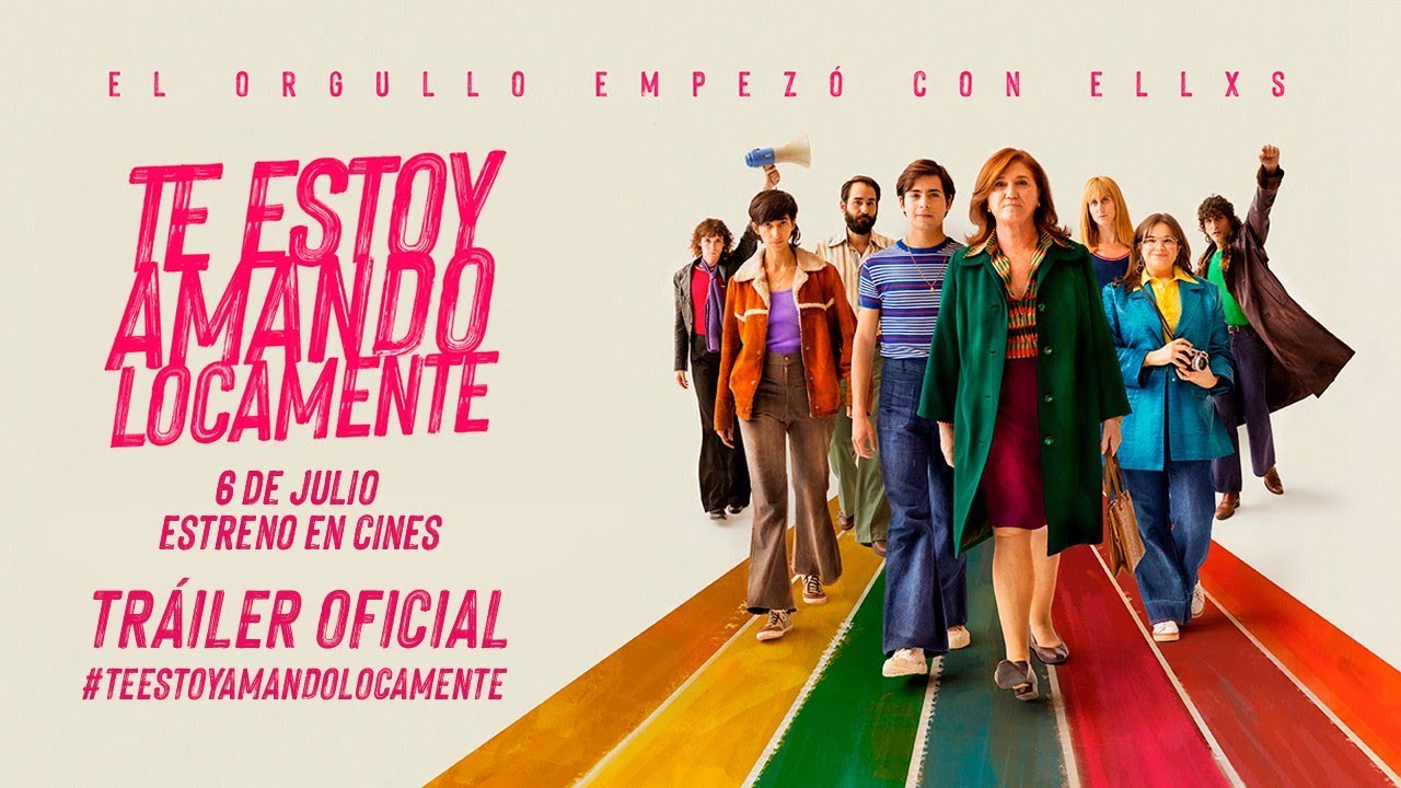 Wideo do filmu Miłość i rewolucja — TE ESTOY AMANDO LOCAMENTE. Tráiler oficial. 6 de julio en cines.