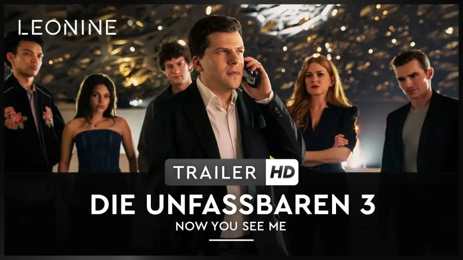 Wideo do filmu Iluzja 3 — Die Unfassbaren 3 – Now you see me - Trailer (deutsch/german; FSK 6) - Ab 13.11. im Kino