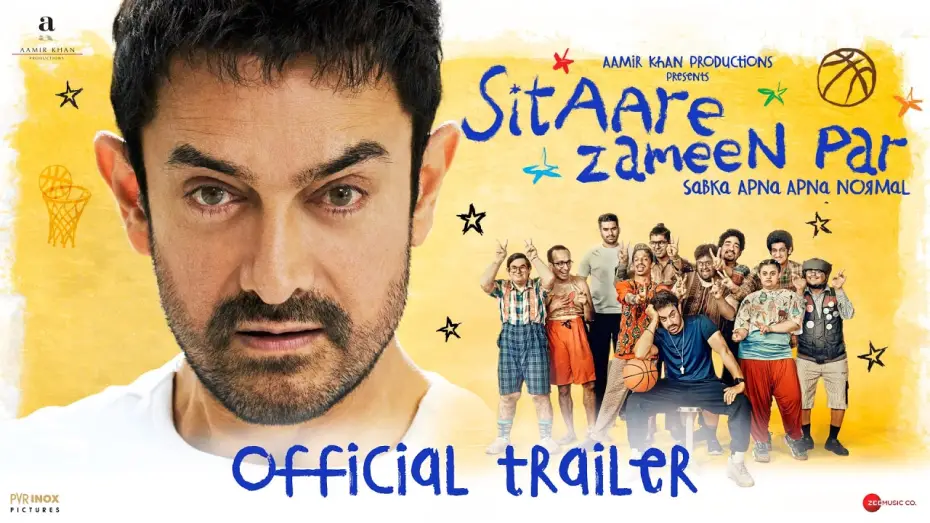 Wideo do filmu सितारे ज़मीन पर — Sitaare Zameen Par | Official Trailer | Aamir Khan | Genelia Deshmukh | 20th June 2025