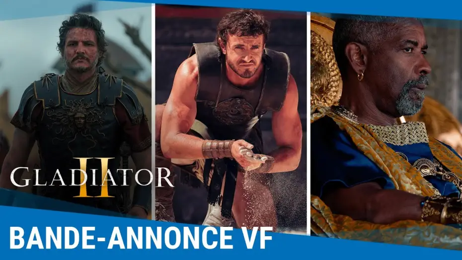 Wideo do filmu Gladiator 2 — Bande-annonce VF