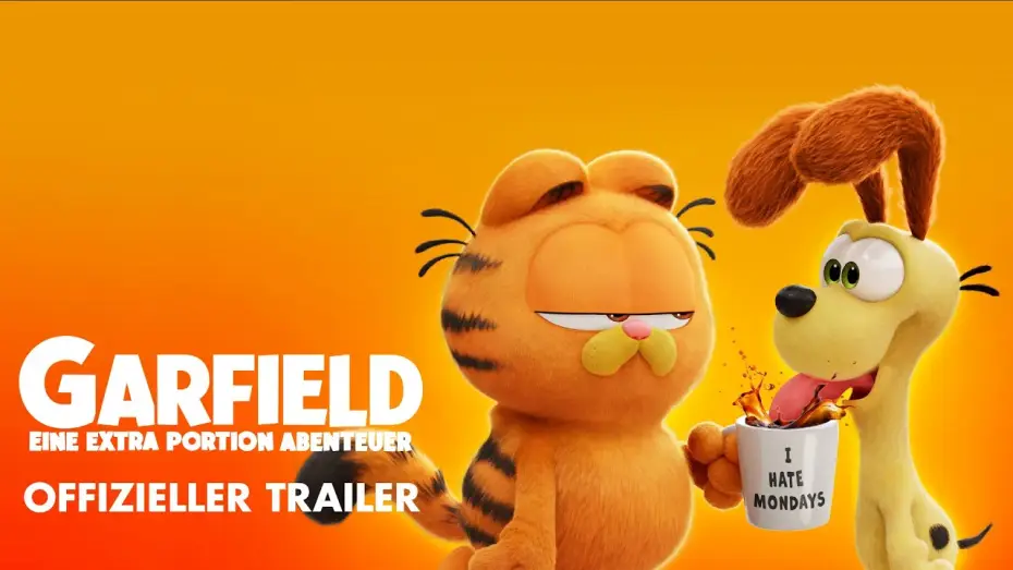 Wideo do filmu Garfield — Offizieller Trailer #1