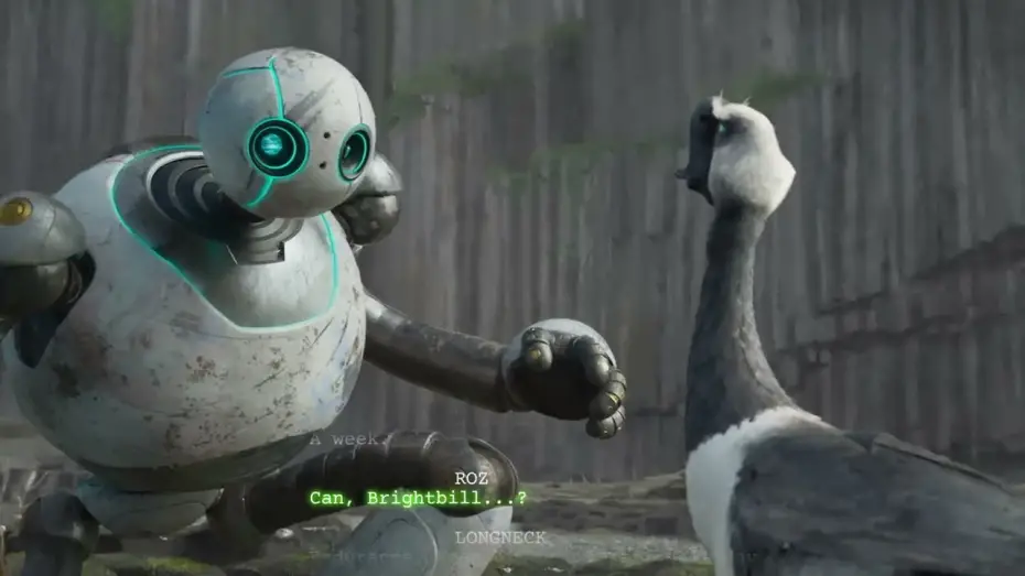 Wideo do filmu Dziki robot — Script to Scene (Longneck)