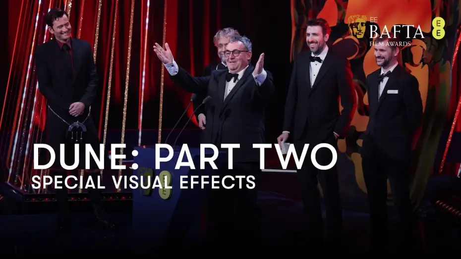 Wideo do filmu Diuna: Część druga — Dune: Part Two wins the BAFTA for Special Visual Effects | BAFTA Film Awards 2025