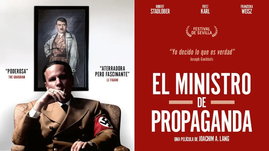 Wideo do filmu Wódz i uwodziciel — EL MINISTRO DE PROPAGANDA - Tráiler Oficial (ES)