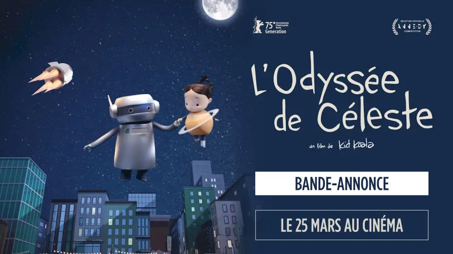 Wideo do filmu Space Cadet — L'Odyssée de Céleste - bande-annonce officielle