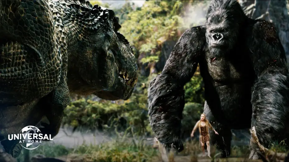 Wideo do filmu King Kong — Kong vs T-Rex - Extended Preview