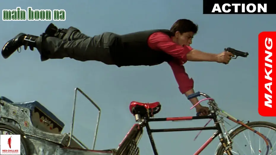 Wideo do filmu Jestem przy tobie — Main Hoon Na | Making of Action | Shah Rukh Khan, Sushmita Sen | A Film By Farah Khan