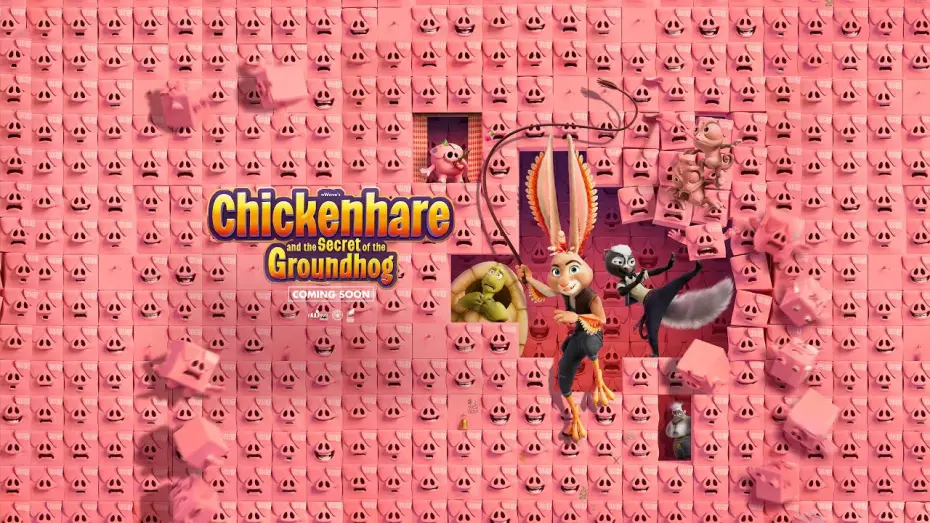 Wideo do filmu Hopper et le Secret de la Marmotte — Chickenhare and the Secret of the Groundhog (2025) | Teaser Trailer | nWave Studios