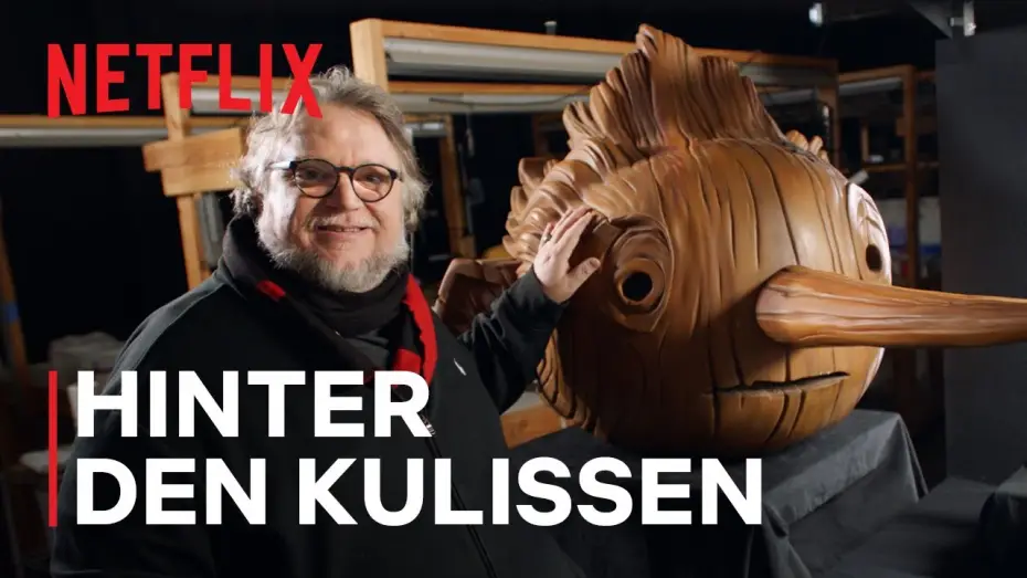 Wideo do filmu Guillermo del Toro: Pinokio — Das Handwerk