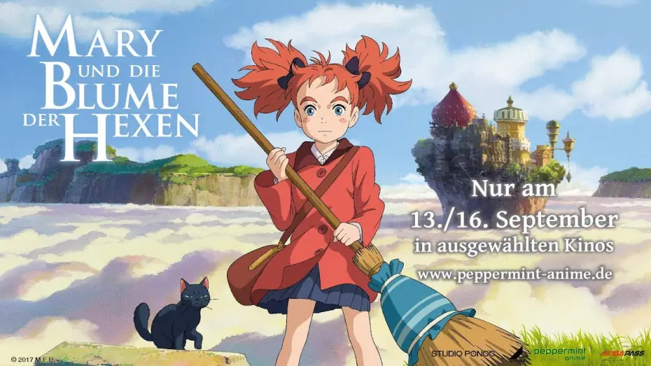 Wideo do filmu Mary i kwiat czarownicy — Mary und die Blume der Hexen - Trailer (Deutsch)