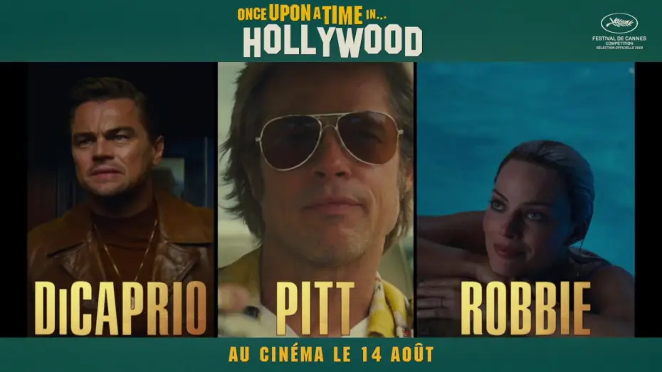 Wideo do filmu Pewnego razu… w Hollywood — TV Spot : « Connected » VF