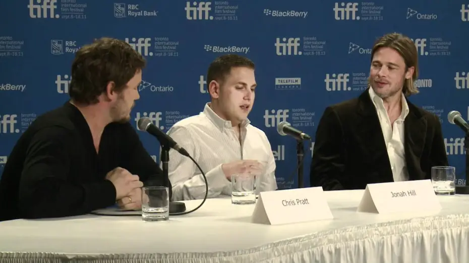 Wideo do filmu Moneyball — TIFF Press Conference