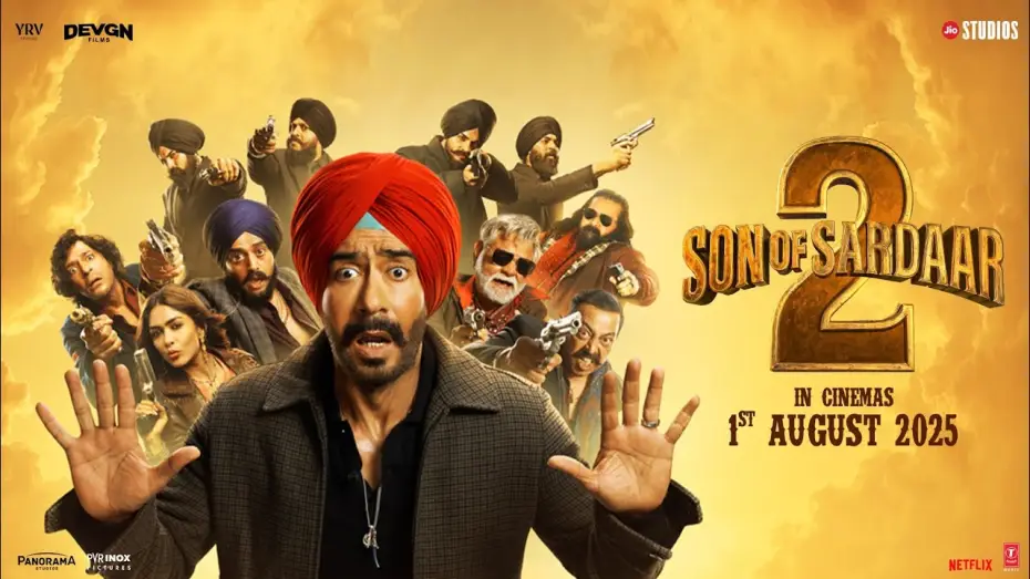 Wideo do filmu सन ऑफ़ सरदार २ — Son Of Sardaar 2 - OFFICIAL TRAILER | Ajay Devgn & Mrunal Thakur | Vijay Kumar Arora | 25th July