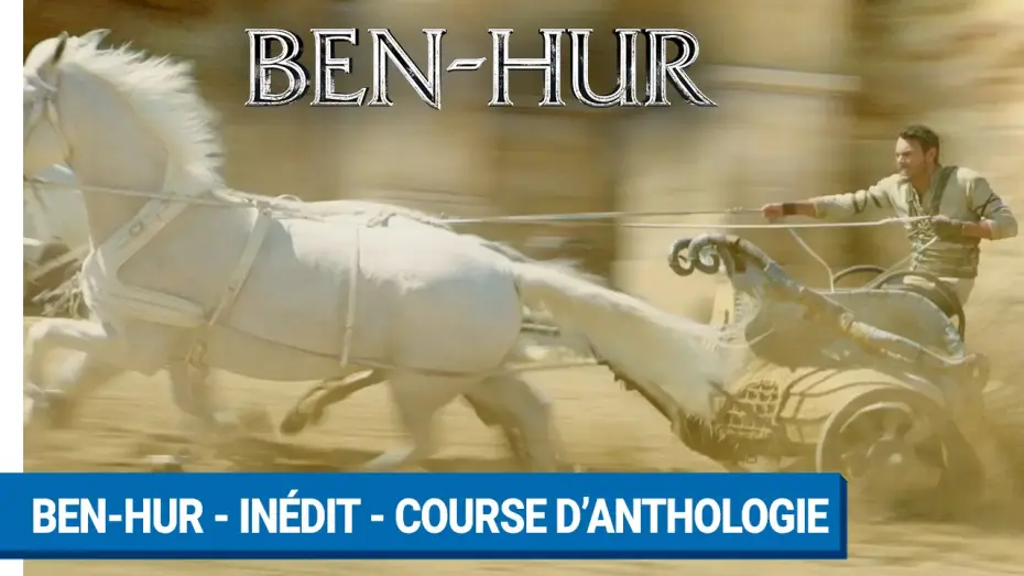 Wideo do filmu Ben-Hur — BEN-HUR - INEDIT - Course d’anthologie