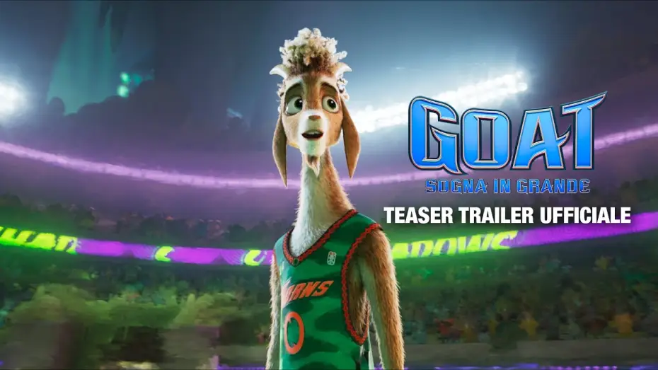 Wideo do filmu Wielka mała koza — GOAT - Sogna in grande - Dal 12 febbraio al cinema - Trailer Ufficiale