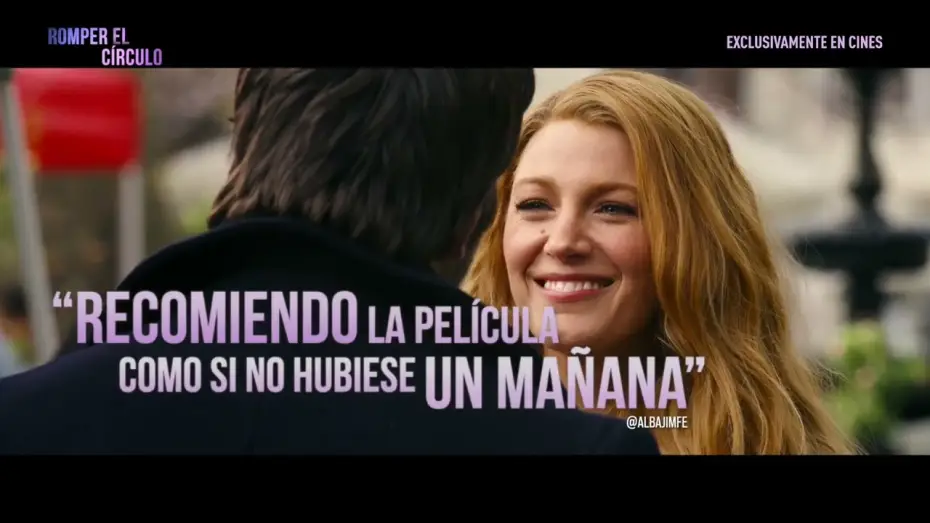 Wideo do filmu It Ends with Us — Sé la autora de tu propia historia