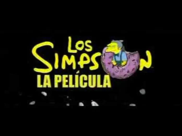 Wideo do filmu Simpsonowie: Wersja kinowa — Trailer pelicula SIMPSONS