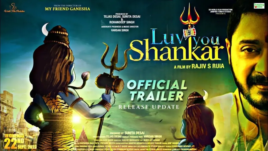 Wideo do filmu लव यू शंकर — Luv You Shankar Official Trailer | Shreyas Talpade, Sanjay Mishra, Tanisha  #LuvYouShankar