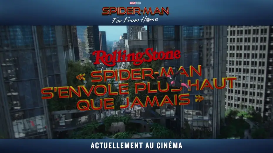 Wideo do filmu Spider-Man: Daleko od domu — Spider-Man : Far From Home - TV Spot "Again review" 15s VF