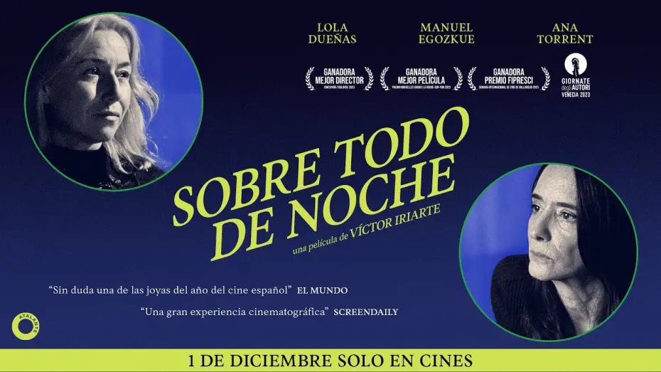 Wideo do filmu Zwłaszcza nocą — SOBRE TODO DE NOCHE | Tráiler Oficial | 1 de diciembre en cines