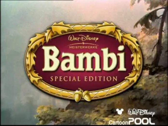 Wideo do filmu Bambi — Bambi - Trailer: Special Edition - Deutsch 480p