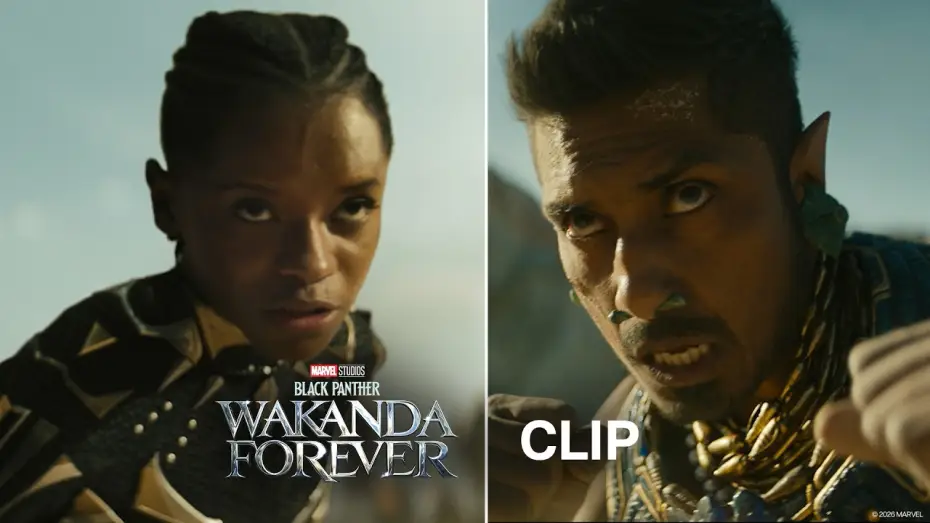 Wideo do filmu Czarna Pantera: Wakanda w moim sercu — Shuri VS Namor Fight Scene - Official Clip