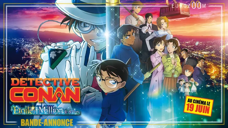 Wideo do filmu 名探偵コナン 100万ドルの五稜星（みちしるべ） — Bande-Annonce - DETECTIVE CONAN : L'ETOILE A 1 MILLION DE DOLLARS - Le 19 juin au cinéma - VOSTF
