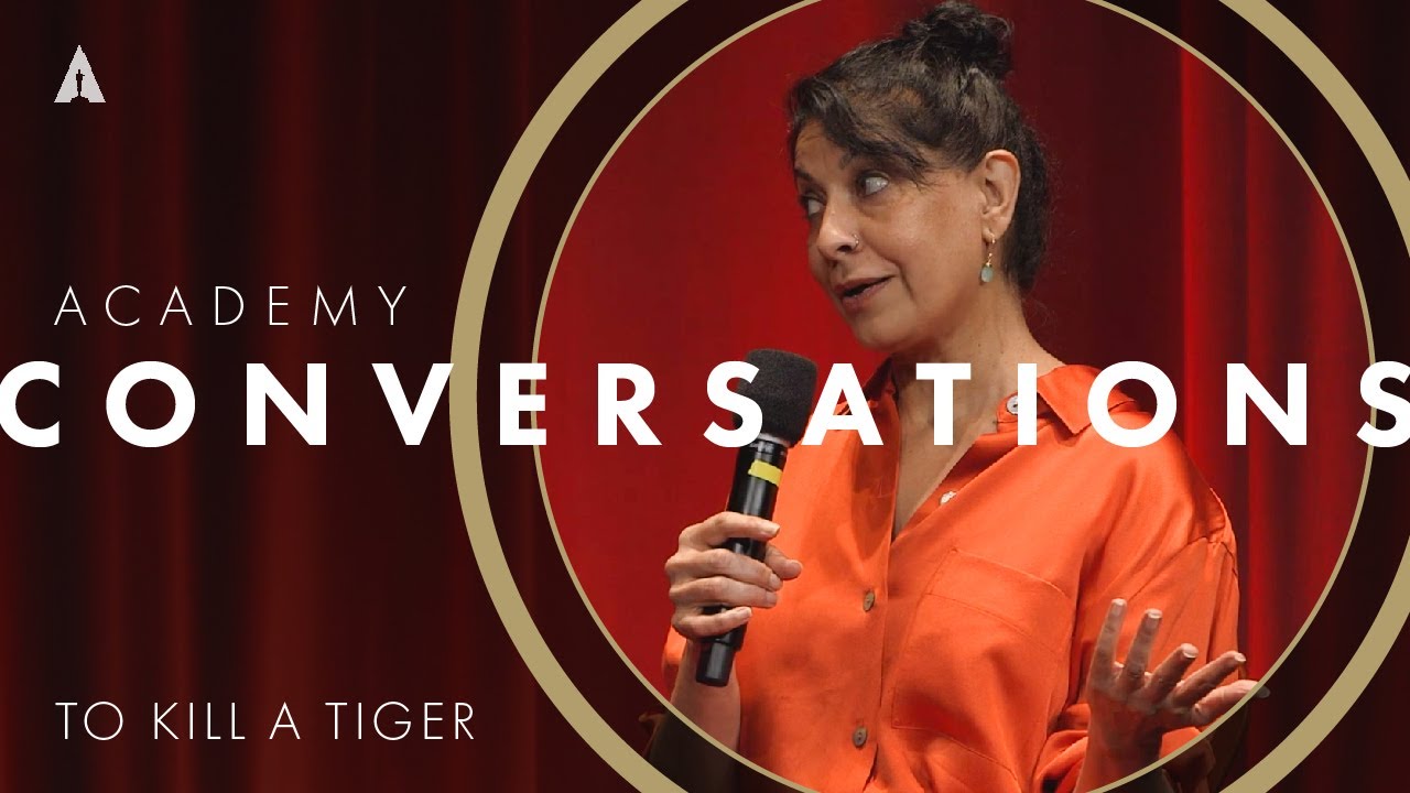 Wideo do filmu Zabić tygrysa — 'To Kill a Tiger' with Nisha Pahuja (director, writer, producer) | Academy Conversations