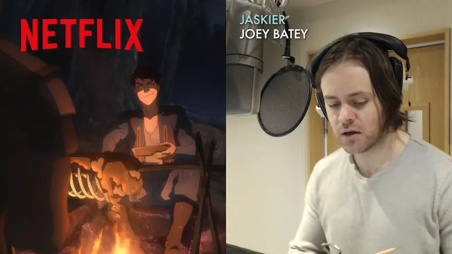 Wideo do filmu Wiedźmin: Syreny z głębin — Behind the Scenes: Jaskier Roasts Geralt