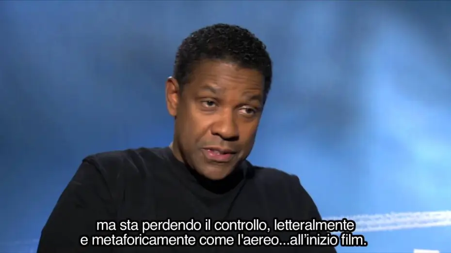 Wideo do filmu Lot — Flight di Robert Zemeckis - Intervista a Denzel Washington (sottotitoli in italiano)