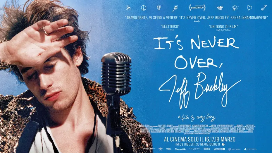 Wideo do filmu It's Never Over, Jeff Buckley — IT’S NEVER OVER: JEFF BUCKLEY - al cinema solo il 16, 17 e 18 marzo - TRAILER