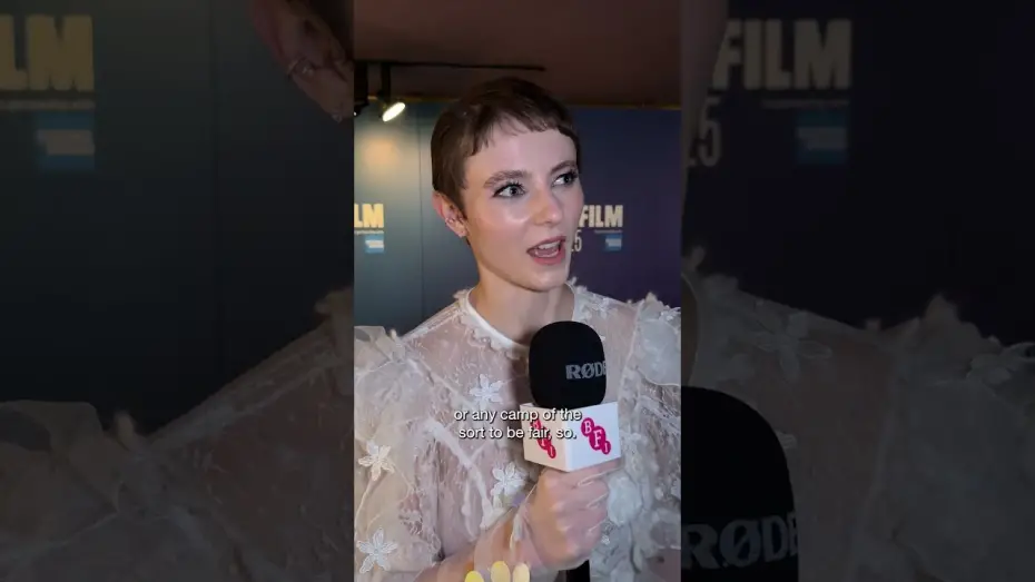 Wideo do filmu Testament Ann Lee — Amanda Seyfried talks about being at 'theatre camp' for The Testament of Ann Lee