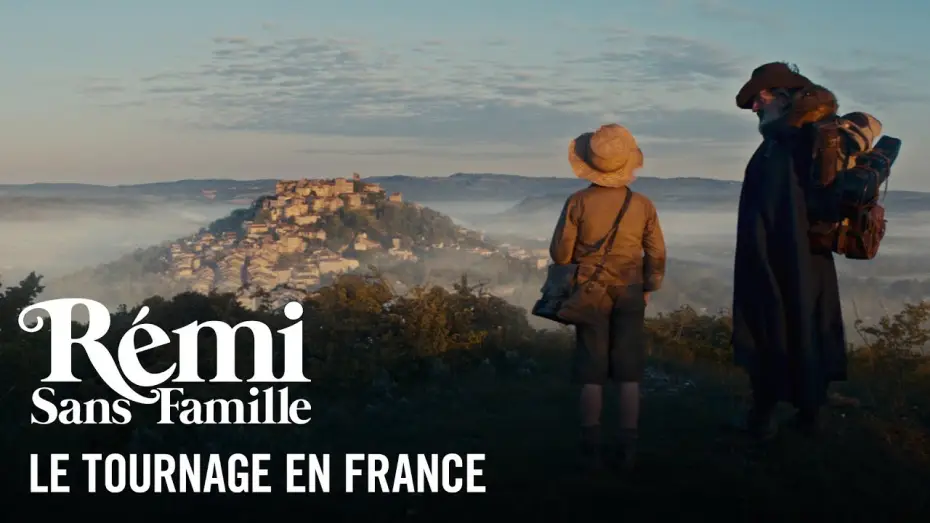 Wideo do filmu Przygody małego Remiego — Rémi Sans Famille - Le Tournage en France