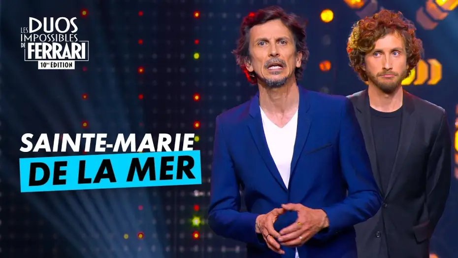 Wideo do filmu Les duos impossibles de Jérémy Ferrari : 10ème édition — Sainte-Marie de la Mer l Les Duos Impossibles 10ème édition
