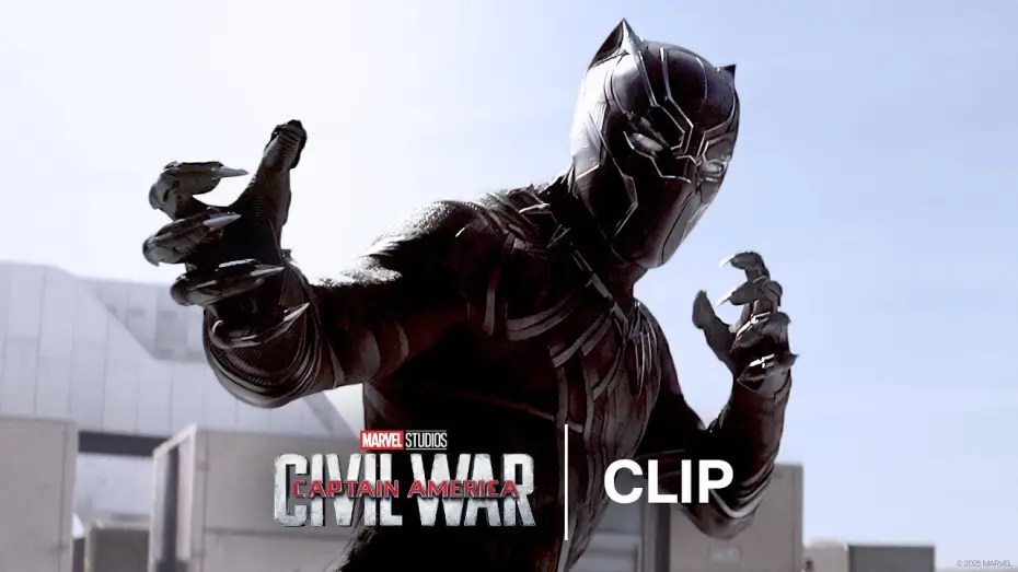 Wideo do filmu Kapitan Ameryka: Wojna bohaterów — Bucky VS Black Panther Fight Scene - Official Clip