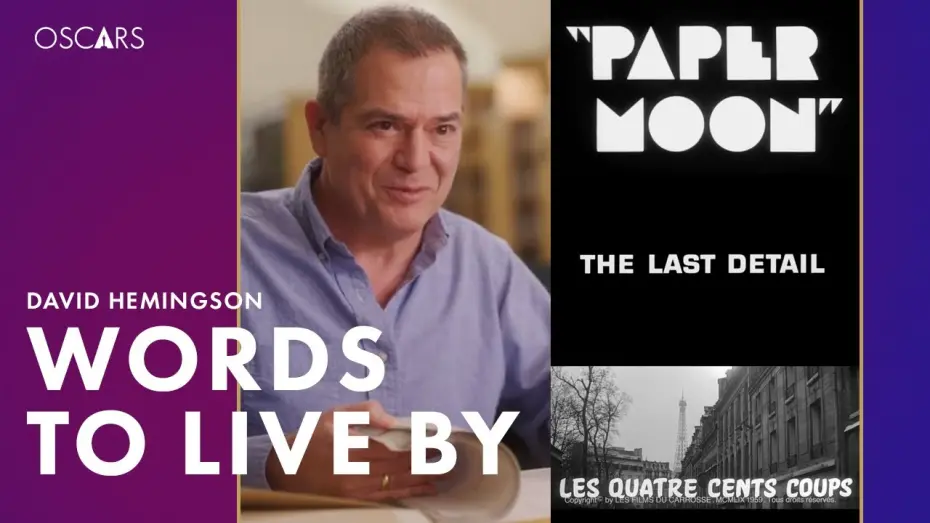 Wideo do filmu Przesilenie zimowe — David Hemingson's "Words to Live By" | ''The Holdovers' Oscars