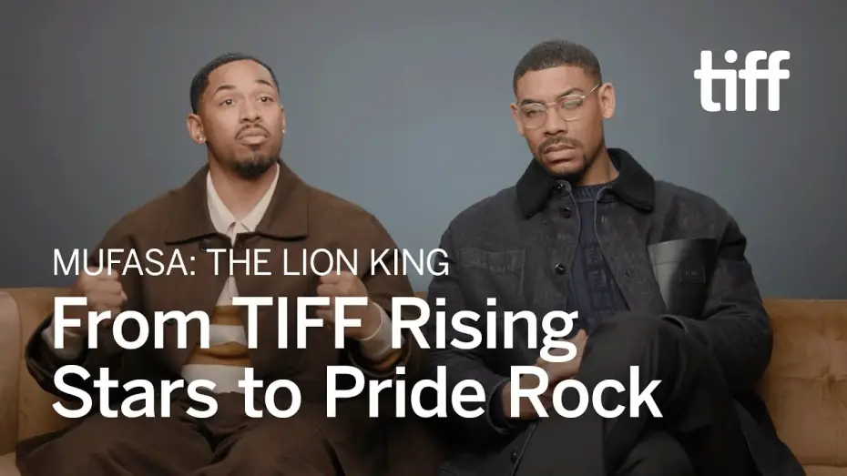 Wideo do filmu Mufasa: Król Lew — MUFASA: THE LION KING Stars Kelvin Harrison Jr. & Aaron Pierre Shine | TIFF 2024