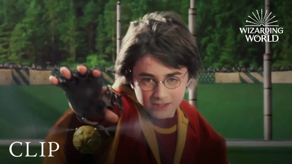 Wideo do filmu Harry Potter i Kamień Filozoficzny — Harry's First Quidditch Match Against Slytherin