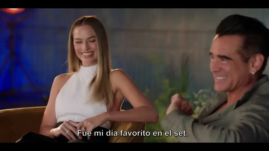 Wideo do filmu Wielka, odważna, piękna podróż — Margot Robbie y Colin Farrell en Un Gran Viaje Atrevido Y Maravilloso. [VOSE]