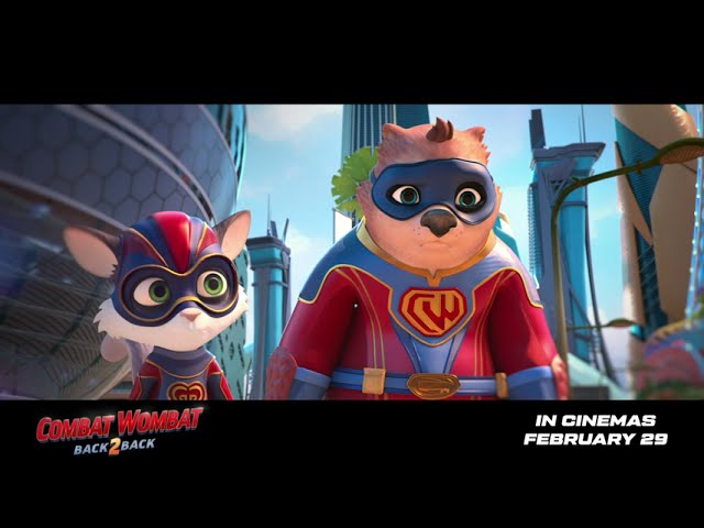 Wideo do filmu Ucieczka ze zwierzowersum — COMBAT WOMBAT BACK 2 BACK | Official Trailer [HD]