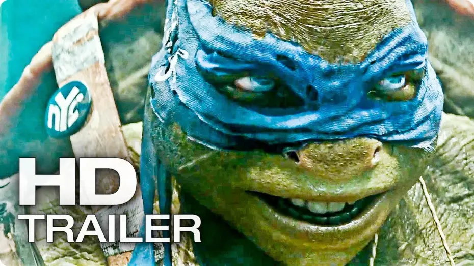 Wideo do filmu Wojownicze Żółwie Ninja — TEENAGE MUTANT NINJA TURTLES Trailer 2 Deutsch German | 2014 TMNT [HD]